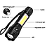 Ручний ліхтар Police W601, Li-Ion акум., ЗУ microUSB, зум, червоне і біле світло, фото 2