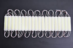Світлодіод-Модуль 12V COB Білий 7,5х1,5см (2,5W)