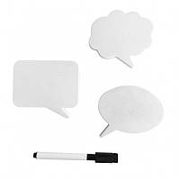 Набір магнітів на холодильник із маркером