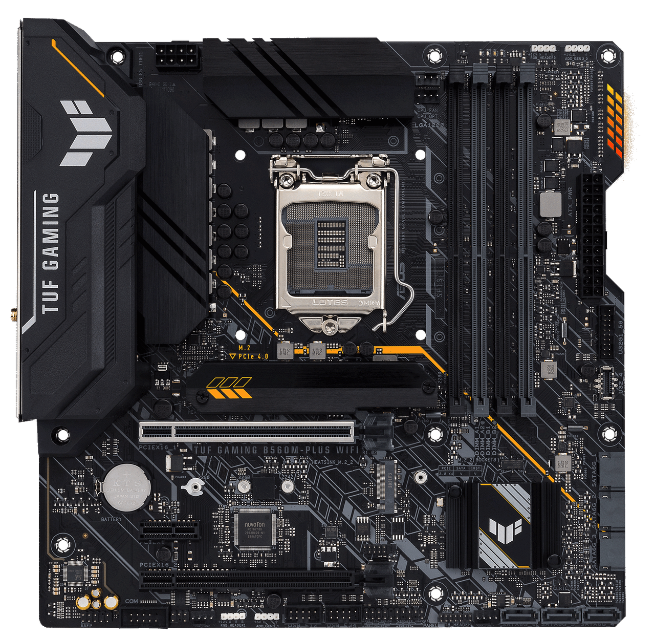 Материнська плата Asus B560M-Plus TUF Gaming Wi-Fi LGA 1200 (B560M-PLUS TUF GAMING WIFI) Б/В