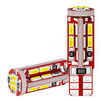 Світлодіод 12V Т10 Canbus Білий SMD 19-4014 360° 3,4W 440Lm №21