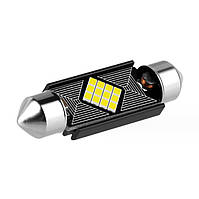 Світлодіод 12/24V Т11 41мм Білий SMD 12-2016 Canbus 2.5W №125