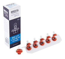 Лампа 12V з патроном BAX8,4D 1,1W "Brevia" Orange