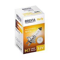 Лампа 12V H7 100W Rally "Brevia" (1шт)