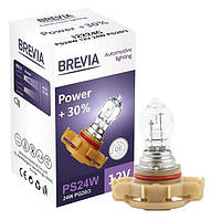 Лампа 12V (цоколь PG20/3) PS24W + 30% "Brevia"