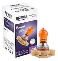 Лампа 12V (цоколь PG20/4) PSY24W + 30% Amber "Brevia"