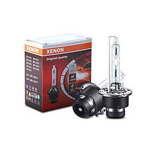 Лампа Ксенон D2S (цоколь метал) 4300K 35W "Super Vision +70%" (2шт)