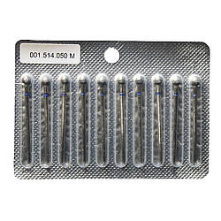 Фреза алмазна Lilly Beaute «Куля» 001.514.050 M , 5 мм, Синя, 10 шт/уп