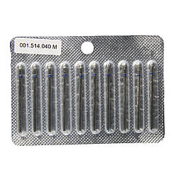 Фреза алмазна Lilly Beaute «Куля» 001.514.040 M Синя, 4 мм, 10 шт/уп