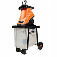 Подрібнювач гілок садовий подрібнювач Kraft&Dele 3000 Вт KD5212 електричний