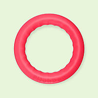 Іграшка для собак PitchDog30 (ПітчДог) кільце для апортування Collar, Ø 28 см Рожеве, фото 2