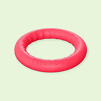 Іграшка для собак PitchDog30 (ПітчДог) кільце для апортування Collar, Ø 28 см Рожеве, фото 3