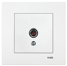 Розетка TV VIKO Karre (білого кольору)