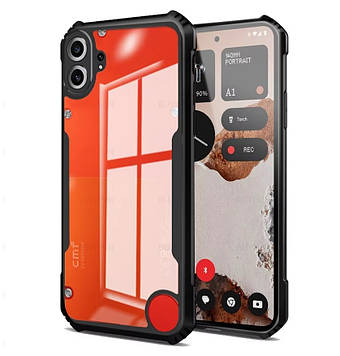 Чохол на Nothing CMF Phone 2 Pro бампер накладка TPU силіконовий протиударний прозорий "POLICOR"