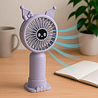 Ручний мінівентилятор від акумулятора/ Портативний вентилятор, фото 5