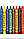 Олівці воскові, набір 8 кольорів Crayons 2008A, фото 4