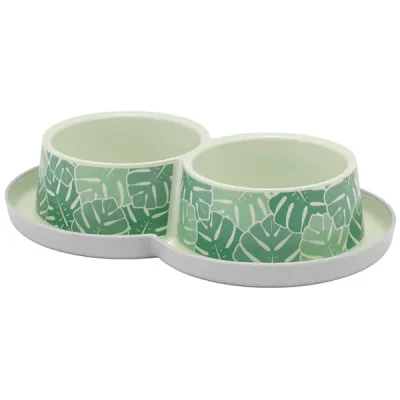 Миска подвійна для собак та котів Moderna (Модерна) Double Trendy Dinner Eden 2х350 мл