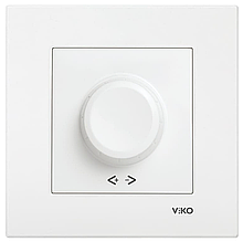 Світлорегулятор 6-100W для LED ламп VIKO Karre (білого кольору)
