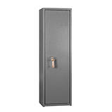 Збройовий сейф (124х30х25 см.) з відсіком для патронів чорний, фото 5