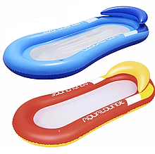 Плавальне надувне ліжко для басейну Надувний матрац шезлонг YU227