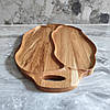 Дерев'яний піднос для подачі страв дубовий, фото 3