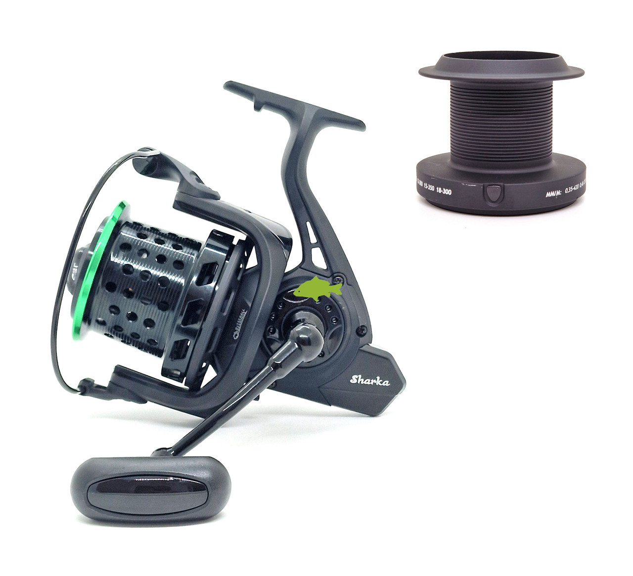 Котушка Shark Surf 9000 Carbon (9+1bb; 4.7:1) для коропового та серфового лову (конусна шпуля)