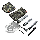 Тактична лопата складана багатофункціональна саперна 16 в 1/ лопатка з чохлом, фото 3