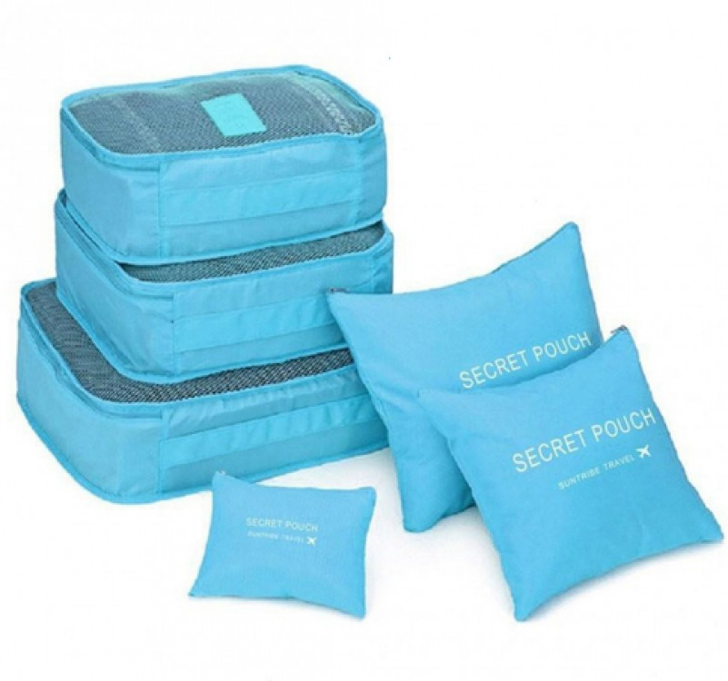 Набір органайзерів для речей та білизни 6 в 1, фото 1