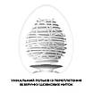 Мастурбатор-яйце Tenga Egg Silky II з рельєфом у вигляді павутини, фото 4