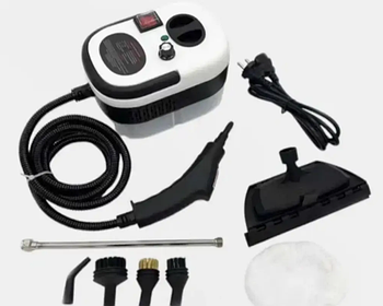 Пароочисник для дому STEAM CLEANER (2500 Вт) з комплектом насадок 18 в 1 2500 Вт Лучшая цена