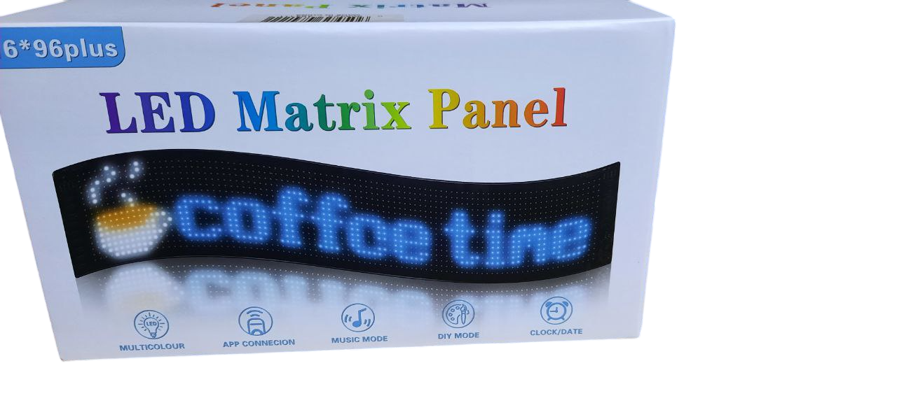 Гнучкий світлодіодний екран Matrix Panel з керуванням через APP і Wi-Fi (192 мм × 898 мм) Лучшая цена, фото 1
