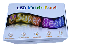 Гнучкий світлодіодний екран Matrix Panel з керуванням через APP і Wi-Fi (192 мм × 1330 мм) Лучшая цена