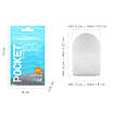 Мастурбатор TENGA Pocket Wave Line, фото 3