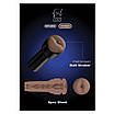 Мастурбатор-попа Kiiroo Feel Stroker Butt Mid Brown для секс-машини Kiiroo Keon, фото 9