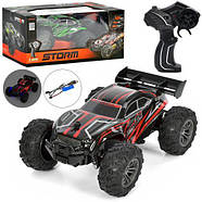 Джип на радіокеруванні "HUNTER" чорно-червоний | Машинка на пульті управління | Монстр трак на радіоуправлінні, фото 8