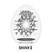 Мастурбатор-яйце Tenga Egg Shiny II, щільний TPE, пробник лубриканту 5 мл, фото 4