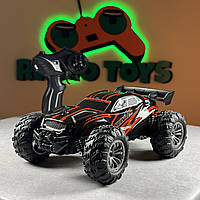 Джип на радіокеруванні "HUNTER" чорно-червоний | Машинка на пульті управління | Монстр трак на радіоуправлінні