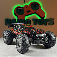 Джип на радіокеруванні "HUNTER" чорно-червоний | Машинка на пульті управління | Монстр трак на радіоуправлінні, фото 4