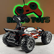 Джип на радіокеруванні "HUNTER" чорно-червоний | Машинка на пульті управління | Монстр трак на радіоуправлінні, фото 3