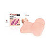 Мастурбатор-вагіна двошаровий Kokos Adarashi -1 Double Layer doggy-style, фото 9