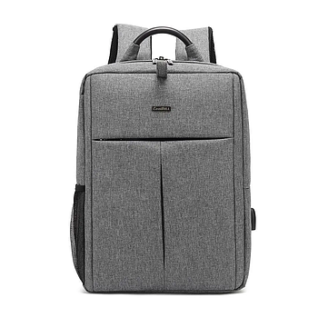 Міський рюкзак для ноутбука з USB-портом для підзаряджання Практичний і стильний рюкзак 40х30х12 см