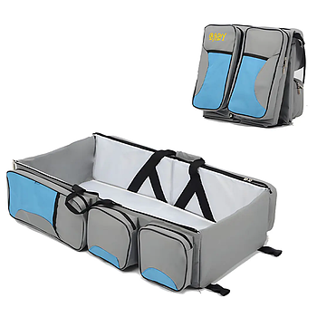 Багатофункціональна переносна сумка-ліжко для малюків Baby Room/Місяче переносне ліжечко