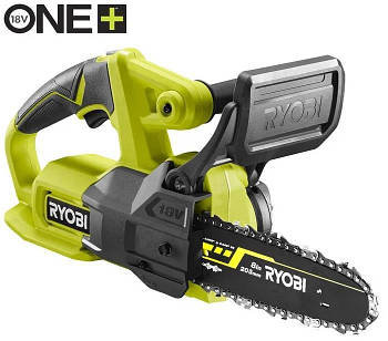 Пила ланцюгова акумуляторна Ryobi ONE+ RY18CS20A-0 18В 20см 2.3кг без АКБ та ЗП