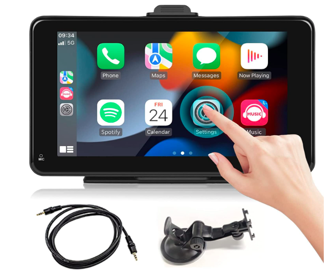 7-дюймовий розумний мультимедійний плеєр CarPlay AndroidAuto