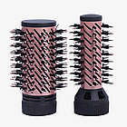 Фен-щітка для сушіння та укладання волосся 2в1, 1200 Вт, VGR V-498/Фен-браш з обертанням, фото 7