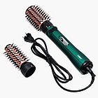 Фен-щітка для сушіння та укладання волосся 2в1, 1200 Вт, VGR V-498/Фен-браш з обертанням, фото 8