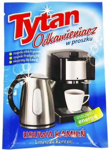Саше для видалення накипу в чайниках та ковових машинах Tytan 30 г