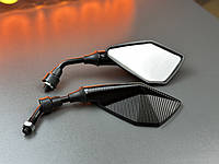 Стильні мото дзеркала/дзеркала для мотоциклу чорні/blackm10