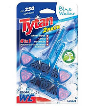 Чотирьохфазний туалетний ароматизатор Tytan Blue Water 4в1 2*40 г