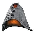 Плед із підігрівом (150×85 см), від USB, до 60 °C/Флісове електроковдра/Зігрівальний плед-пончо, фото 3